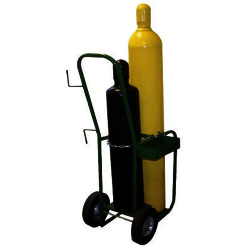 SAF-T-CART 600-10-FW Cylinder Cart With Rubber Wheels