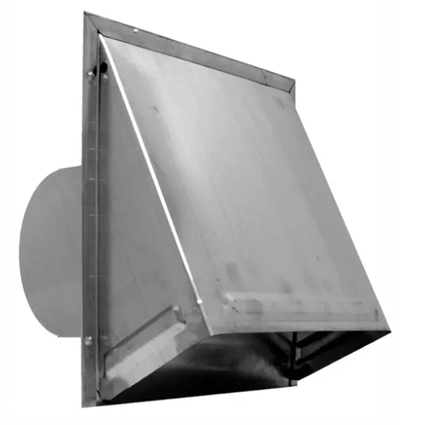 Southwark Metal 39AL8 8 Inch Aluminum Wall Cap