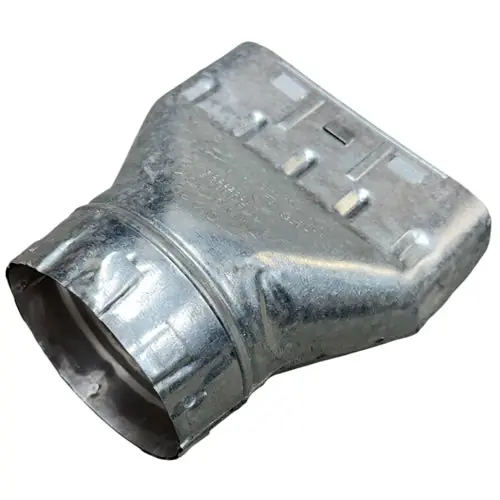 MITCHELL METAL PRODUCTS 4MOR MetalFab B-Vent Adapter Double Wall Flue Oval to Round 4 inches