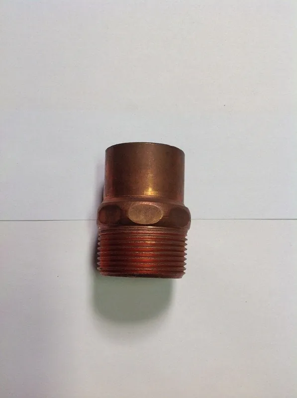 Mueller Industries W1171 Mueller Copper Male Adapter 1-3/8 inches X 1-1/4 inches OD CxM
