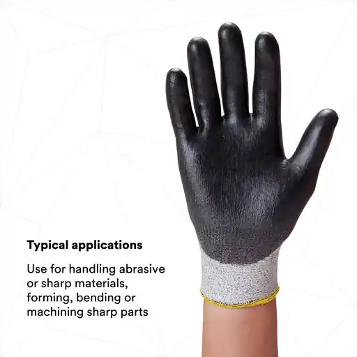 3M 7100097230 Comfort Grip Glove Cut Resistant Size Large