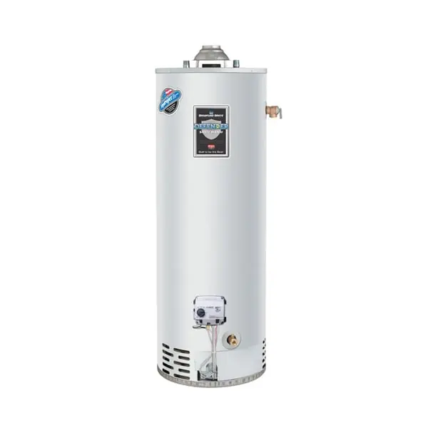 Bradford White RG240T6X-394-475 FVIR Defender Safety System 40 Gal Tall 36 MBH Low NOx Atmospheric Vent Propane Water Heater