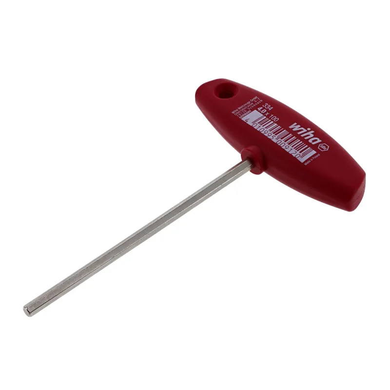 Wiha Tools 33406 Classic Grip Hex Metric T-Handle 4.0mm