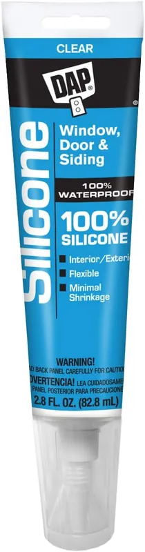 Dap 684 100% Silicone Wd&S Clear 2 Raw Building Material