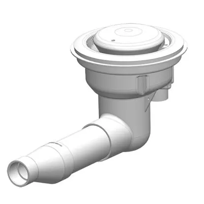 HAYWARD 4262224002 MDXR3 CONCR DEBRIS DRAIN W/CAP GRAY W/ SDX2 HIGH FLOW SAFETY DRAIN PARAMOUNT