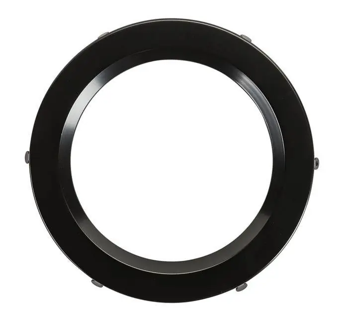 Keystone KT-WDLED-6A-MB-TRIM Matte Black Trim for Wafer Downlight 6 in REPLACEMENT KTWDLED6AMBTRIM