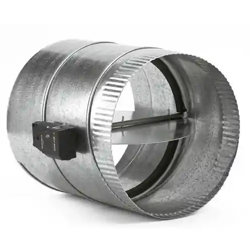 Zonefirst RDP16 Round Damper Plug In 12 Vdc (16 inches)