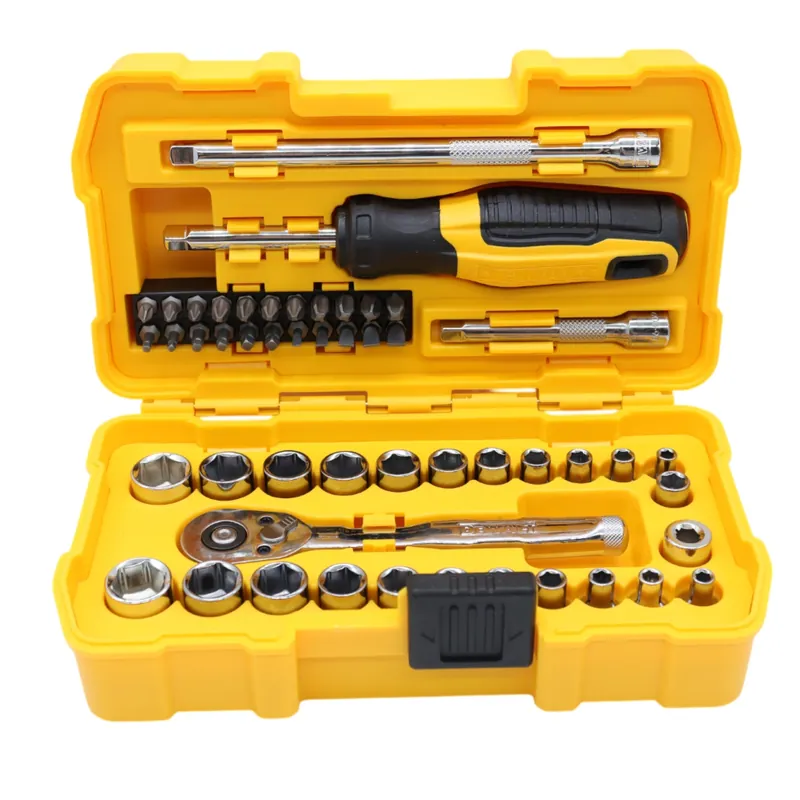 DEWALT DWMT45422 1/4 Inches Drive 50 Pc Mechanics Tool Set