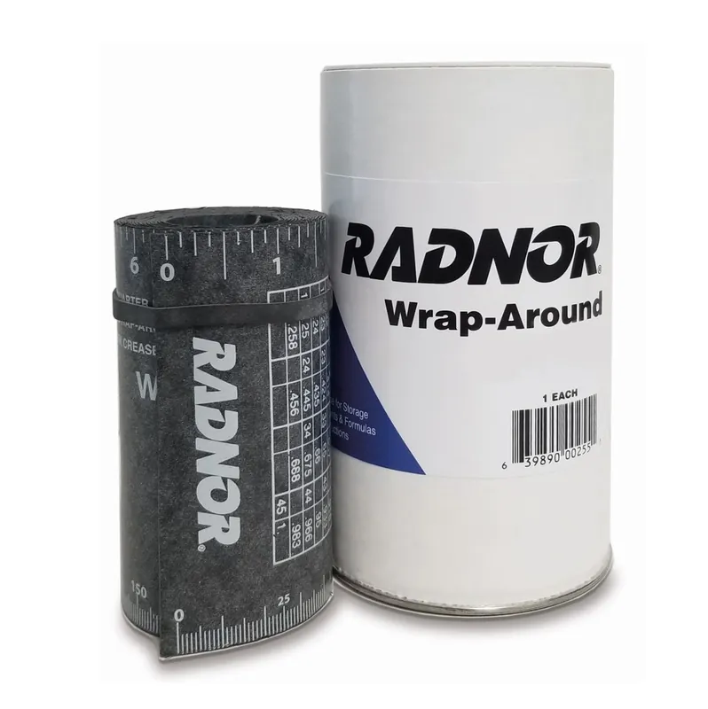 RADNOR RA180 Wrap Around Pipe Template 4 inches X 10 feet
