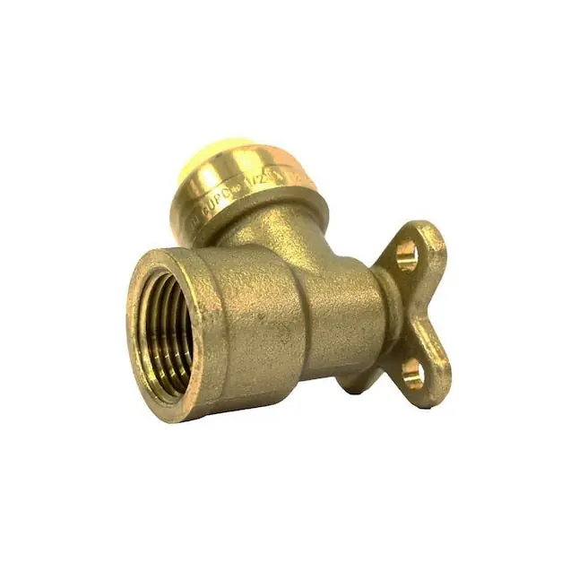 CHARMAN 440104 Manufacturing Push-to-Connect x FNPT 90-Degree Drop Ear Elbow Fitting