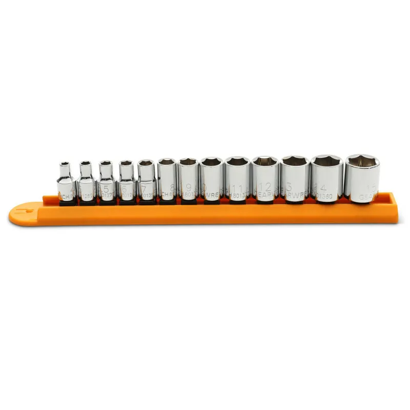 GEARWRENCH 80302D 13 Piece 1/4 inches Drive 6 Point Standard Metric Socket Set