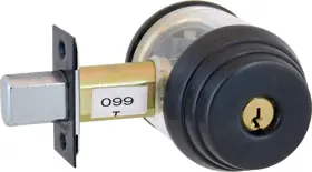 Arrow Lock E62-10B-CS 2-3/4 BS Deadbolt Double Cylinder Schlage C Keyway
