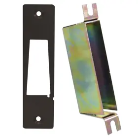 ADAMS RITE 4001-032-313 Hook Bolt Flat Box Strike with Dust Box