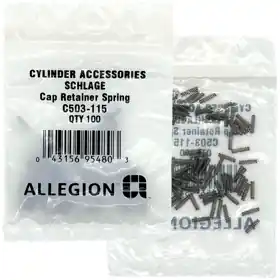 Schlage Lock C503-115 Cap Spring Pack of 100