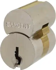 SARGENT 6400-HF LFIC Temp Construction Core HF Keyway