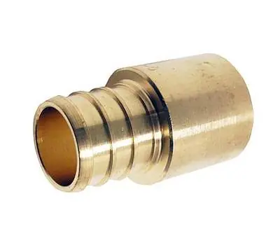 NIBCO NP231212 1/2 in. PEX Barb x Male Sweat Brass Adapter