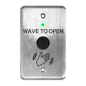 BEA INCORPORATED 10MS51W-S Battery Powered Magic Switch Touchless Plates Single Gang