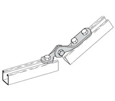 Eaton B-Line B335-2-1/2-PLTD ADJ HINGE