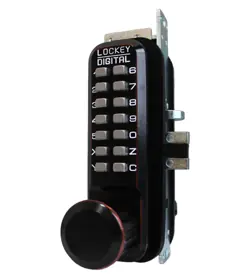 Lockey USA 2930OIL Single Combination Mechanical Keyless Narrow Stile Knob Lock Oil Rubbed Bronze