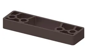 LCN CLOSERS 4050A-61-DKBRZ Blade Stop Spacer 1/2in