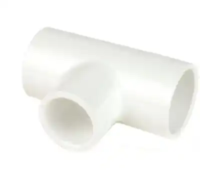 NIBCO 401-168 1-1/4 in. Slip x 1-1/4 in. Slip x 1 in. Slip PVC Reducing Tee