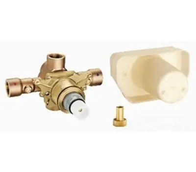 GROHE 34397000 Grohtherm 3/4 in. NPT Brass Thermostat Rough-In Valve