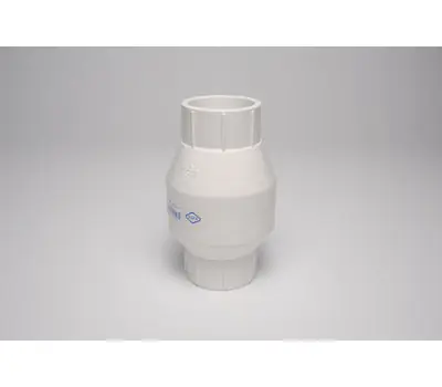 Dura Plastics S12-020 2 in. Socket PVC In-Line Spring Check Valve