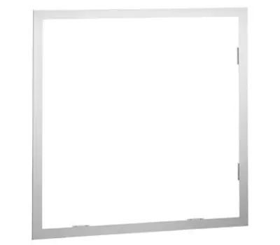 HART & COOLEY SMF1212W 12 x 12 in. Aluminum Bright White T-Bar Frame