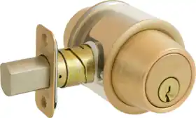 SCHLAGE LOCK B562-P-612 KA4 C Deadbolt Double Cylinder C Keyway Keyed Alike 4 Adjustable Backset