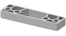 LCN CLOSERS 4050A-61-AL Blade Stop Spacer Power 1/2in