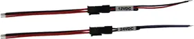 HES 2007M Pigtail Connectors 12VDC 24VDC with 4in Wire Leads
