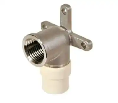 SUNBELT MARKETING H48407 1/2 in. CPVC x Female Stainless Steel 90-Degree Drop Ear Elbow Lead Free