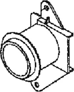 Detex ECL-1576-15 Cam Bridge Assembly Kit for Rim Cylinder
