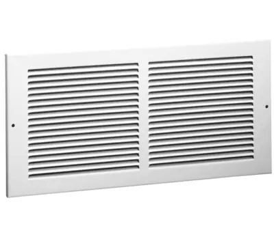 HART & COOLEY 6501230W 12 x 30 in. Steel Return Air Grille
