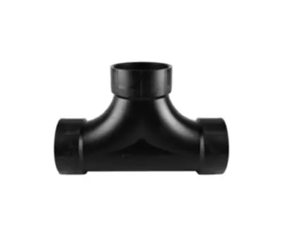 CHARLOTTE PIPE ABS004480600 3 in. ABS 2-Way Cleanout Tee