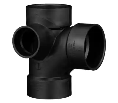 Charlotte Pipe ABS004160800 ABS 416 3X3X3X2 LH San Tee