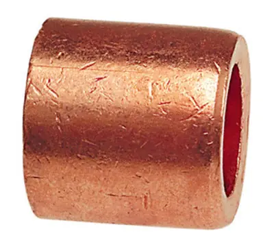 NIBCO 618 1-1/2 in. Fitting x 1-1/4 in. Sweat (1-5/8 x 1-3/8 OD) Wrot Copper Flush Bushing, Lead Free
