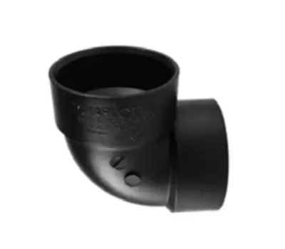 CHARLOTTE PIPE ABS003310800 2 in. ABS Vent Elbow