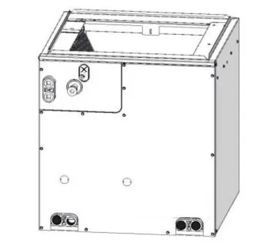 International Comfort Products EVM5X60M21A 5 Ton 60000 BTU R-454b TXV Multi-Poise