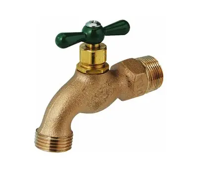ARROWHEAD BRASS 301BC 1/2 in. MIP x 3/4 in. MHT Bronze Alloy Standard Hose Bibb