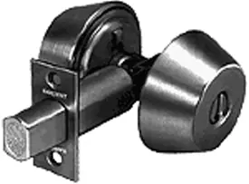 SARGENT 60-484-26D Double Cylinder Deadbolt LFIC Large Format IC Less Core 2-3/4in Backset Grade 1 626/US26D