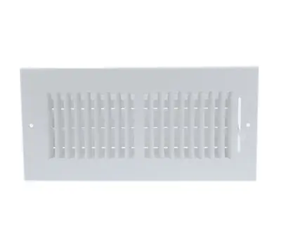 HART & COOLEY 681M 10 06 W 10 x 6 in. Steel 1-Way Stamped Face Register