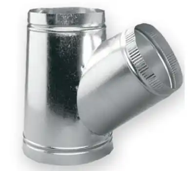 GREAT PACIFIC ELBOW 1305 9X7X7 26 Gauge Sealed Tee Wye