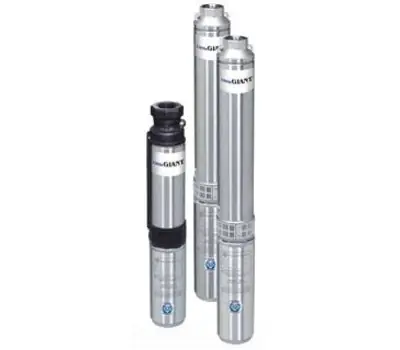 LITTLEGIANT 558609 16 GPM 230 V 1 HP 2-Wire 4 in. Submersible Well Pump, 10-Stage