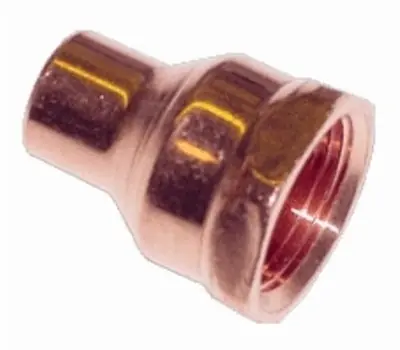 BRAMEC 10216 3/4 in. Sweat x 1/2 in. Female Copper Reducing Adapter