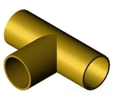 CHARLOTTE PIPE CTS024002375 1 in. Slip x 3/4 in. Slip x 1/2 in. Slip CPVC Reducing Tee