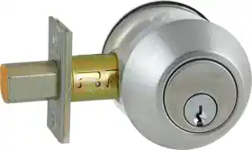 SCHLAGE DB2000-DCT-626-KDC Deadbolt Double Cylinder Satin Chrome