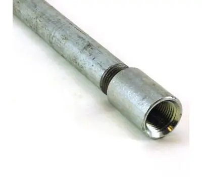 GENERIC 30080477 4 in. A53F Standard Galvanized Threaded and Coupled Continuous Weld Steel Pipe