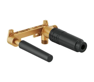Brizo R85800 Invari 1/2 in. NPT Brass Single-Handle 2-Hole Lavatory Rough-In Valve, Chrome