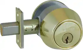 Schlage DB2000-SCT-605-KDC Deadbolt Single Cylinder Adjustable Backset